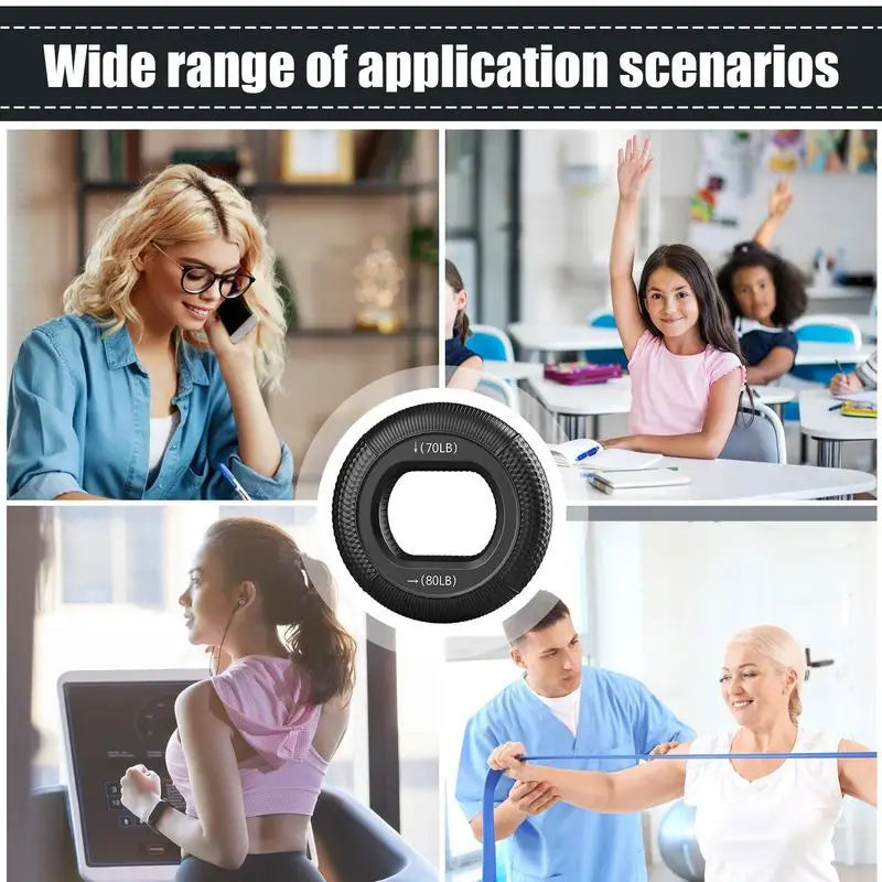 Silicone Adjustable Hand Grip Trainer